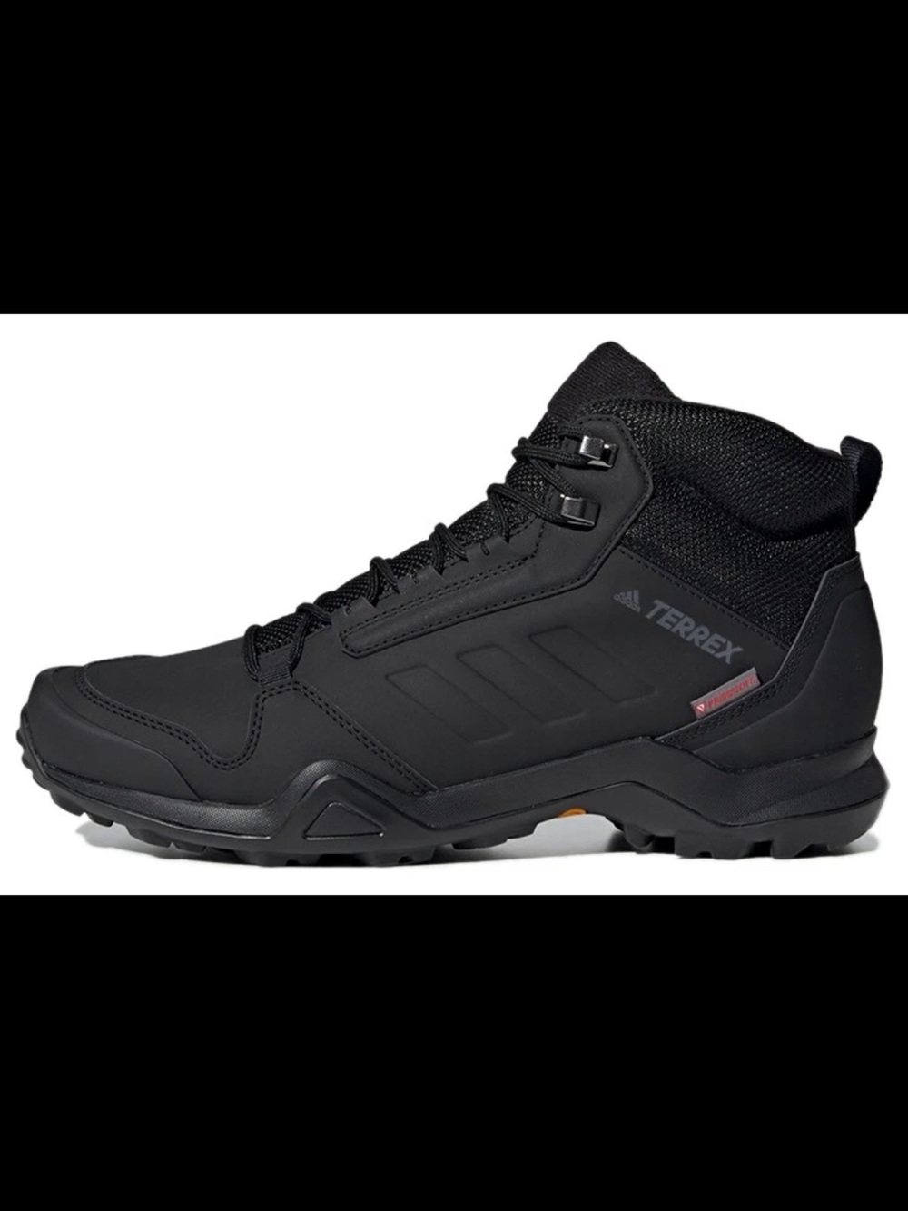 adidas Terrex AX3 Beta Mid Climawarm Men's Black Waterproof Hiking Boots - Picture 1 of 6
